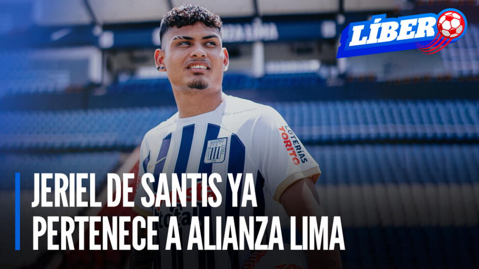 Alianza Lima Jeriel de Santis ya pertenece al cuadro íntimo Líbero