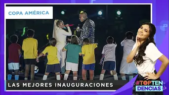 Top tendencias: Copa América 2019: recordemos las mejores inauguraciones 