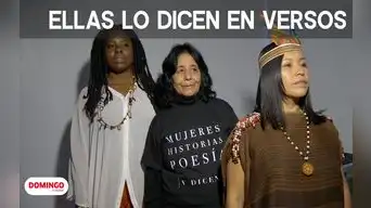 Ellas lo dicen en versos Ellas lo dicen en versos