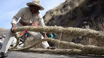 Todo listo para la renovación del Q’ESWACHAKA [VIDEO]