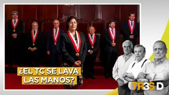 Tres D:¿El TC se lava las manos? Tres D:¿El TC se lava las manos?