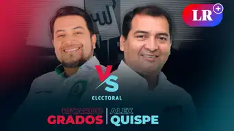 Elecciones 2022: Ricardo Grados vs. Alex Quispe | Los Olivos | Versus Electoral