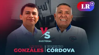 Elecciones 2022: Miguel Gonzáles vs. Eugenio Córdova | Región Callao | Versus Electoral