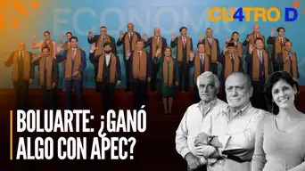 Dina Boluarte: ¿Ganó algo con APEC 2024? | Cuatro D