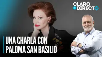 Una charla con Paloma San Basilio | Claro y Directo con Álvarez Rodrich