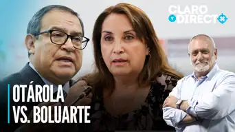 Alberto Otárola vs. Dina Boluarte: ¿llegará la sangre al río? | Claro y Directo con Álvarez Rodrich