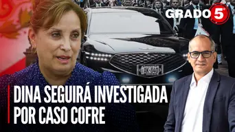 PJ: Dina seguirá investigada por caso Cofre | Grado 5 con David Gómez Fernandini