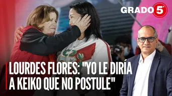 Lourdes Flores: "Yo le diría a Keiko Fujimori que no postule" | Grado 5 con David Gómez Fernandini Lourdes Flores: "Yo le diría a Keiko Fujimori que no postule" | Grado 5 con David Gómez Fernandini
