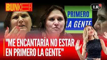 Marisol Pérez Tello: "Me encantaría no estar en Primero la Gente" | Bunker con Juliana Oxenford