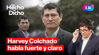Harvey Colchado en vivo y la JNJ procesa a Gino Ríos | Del Hecho Al Dicho con Jaime Chincha