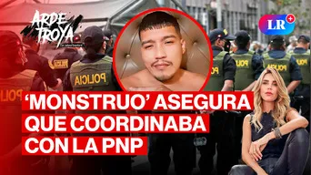 'Monstruo' confirma que recibía información de la PNP | Arde Troya con Juliana Oxenford