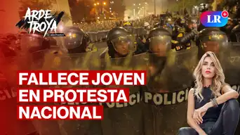 Fallece manifestante en la marcha nacional ¿Qué ocurrió realmente? | Arde Troya con Juliana Oxenford