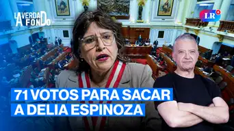 Delia Espinoza se salvó de ser inhabilitada por el Congreso | La Verdad a Fondo con Pedro Salinas