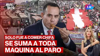 José Jerí apoya el paro de transportistas | Arde Troya con Juliana Oxenford