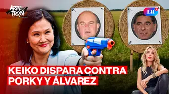 Keiko reaparece y sigue el festín de la franja electoral | Arde Troya con Juliana Oxenford