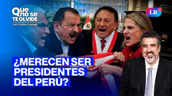Se fue José Jerí: ¿Hoy tendremos nuevo presidente? | Que No Se Te Olvide con Carlos Cornejo