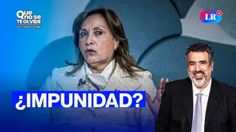 Dina Boluarte: Impunidad, caso Rolex y recesión en Perú | ¿Crisis sin consecuencias? | Que No Se Te Olvide con Carlos Cornejo