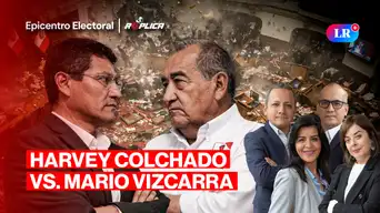 Harvey Colchado frente a frente con Mario Vizcarra | Epicentro Electoral - Réplica