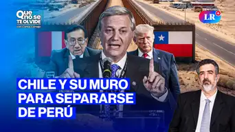 Muro entre Perú y Chile: ¿Kast, el nuevo Donald Trump? | Que No Se Te Olvide con Carlos Cornejo