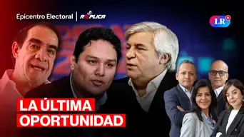 Debate presidencial en vivo: Olivera, Valderrama y Lescano | Epicentro Electoral - Réplica