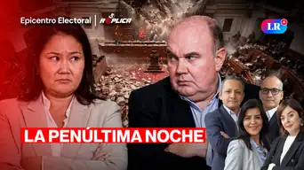 Debate presidencial en vivo: Keiko VS. López Aliaga | Epicentro Electoral - Réplica