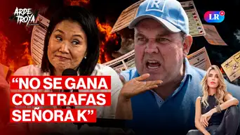 López Aliaga acusa a Keiko Fujimori de fraude y Burneo ataca a Corvetto | Arde Troya con Juliana Oxenford