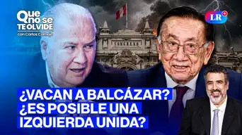 Alfonso López-Chau en vivo y ¿Vacancia a bordo? | Que No Se Te Olvide con Carlos Cornejo