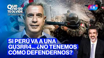 Wolfgang Grozo en vivo: ¿El Perú necesita defensa nacional? | Que No Se Te Olvide con Carlos Cornejo