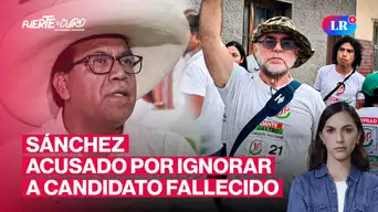 Roberto Sánchez y JP acusados de no dar información sobre muerte de Dante Castro | Fuerte y Claro con Manuela Camacho