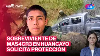 Abogado de familiares de víctimas del masacre en el Vraem denuncia irregularidades | Fuerte y Claro con Manuela Camacho