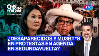 ¿Segunda vuelta a la vista? ¿Qué propuestas hay? | Que No Se Te Olvide con Carlos Cornejo