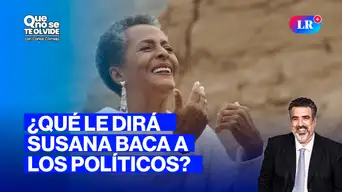 Susana Baca en vivo: ¿qué le canta al Perú? | Que No Se Te Olvide con Carlos Cornejo