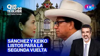Roberto Sánchez en segunda vuelta y Anahí Durand en vivo | Que No Se Te Olvide con Carlos Cornejo