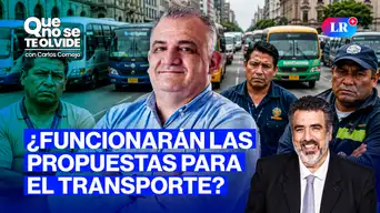 Juntos por el Perú vs. fujimorismo y Guerra García en vivo | Que No Se Te Olvide con Carlos Cornejo