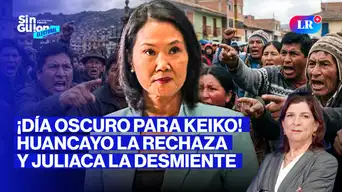 Botan a Keiko Fujimori de Huancayo y paro agrario | Sin Guion con Rosa María Palacios