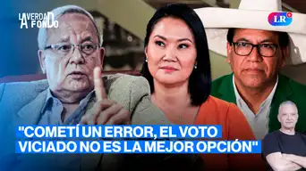 Hildebrandt votará por Roberto Sánchez: Alerta sobre poder total del fujimorismo | La Verdad a Fondo con Pedro Salinas