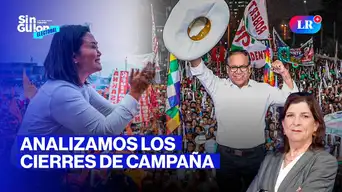 Todo sobre los cierres de campaña y respaldo | Sin Guion con Rosa María Palacios