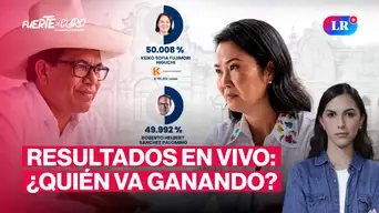 Resultados segunda vuelta en vivo: así va la pelea entre Keiko y Sánchez | Fuerte y Claro Resultados segunda vuelta en vivo: así va la pelea entre Keiko y Sánchez | Fuerte y Claro