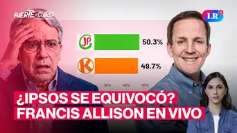 ¿Keiko le pisa los talones a Sánchez? Ipsos bajo cuestionamiento | Fuerte y Claro ¿Keiko le pisa los talones a Sánchez? Ipsos bajo cuestionamiento | Fuerte y Claro