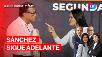 Roberto Sánchez mantiene ventaja sobre Keiko y Hernando Cevallos en vivo | Réplica