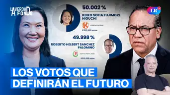 Keiko y Roberto Sánchez protagonizan el final más ajustado de la historia | La Verdad a Fondo con Pedro Salinas Keiko y Roberto Sánchez protagonizan el final más ajustado de la historia | La Verdad a Fondo con Pedro Salinas