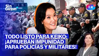 ¡Peligro! Congreso aprueba impunidad para policías y militares | Sin Guion con Rosa María Palacios