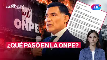 Escándalo en la ONPE: secretario denuncia manipulación y renuncia | Fuerte y Claro con Manuela Camacho