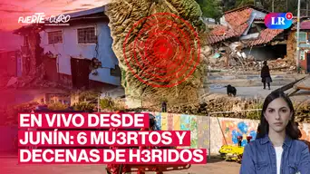 Sismo en Junín: Hablamos en vivo desde Chupaca sobre la emergencia | Fuerte y Claro con Manuela Camacho