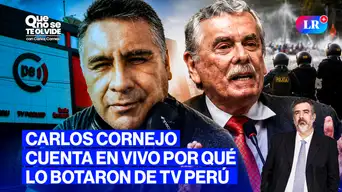 Fernando Rospigliosi y los crímenes de lesa humanidad | Que no se te olvide con Carlos Cornejo