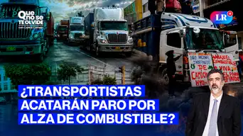 ¿Keiko Fujimori y su primer paro de transportes? | Que No Se Te Olvide con Carlos Cornejo