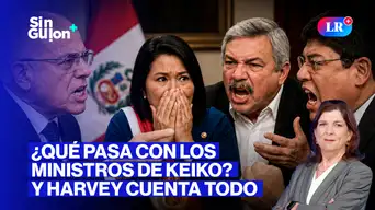 Ministros de Keiko en contradicciones y Harvey Colchado en vivo | Sin Guion con Rosa María Palacios