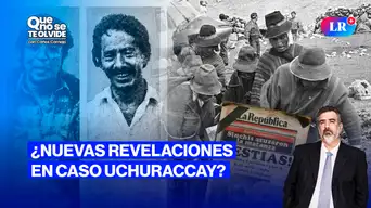 Caso Uchuraccay: ¿nuevas pistas sobre la muerte de periodistas? | Que No Se Te Olvide con Carlos Cornejo Caso Uchuraccay: ¿nuevas pistas sobre la muerte de periodistas? | Que No Se Te Olvide con Carlos Cornejo