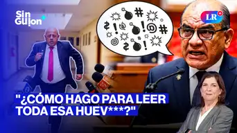 Ministro del Interior lanza lisura en Consejo de Ministros de Keiko | Sin Guion con Rosa María Palacios