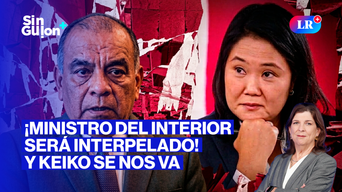 Keiko planea viaje al exterior y aprueban interpelar a ministro del interior | Sin Guion con Rosa María Palacios
